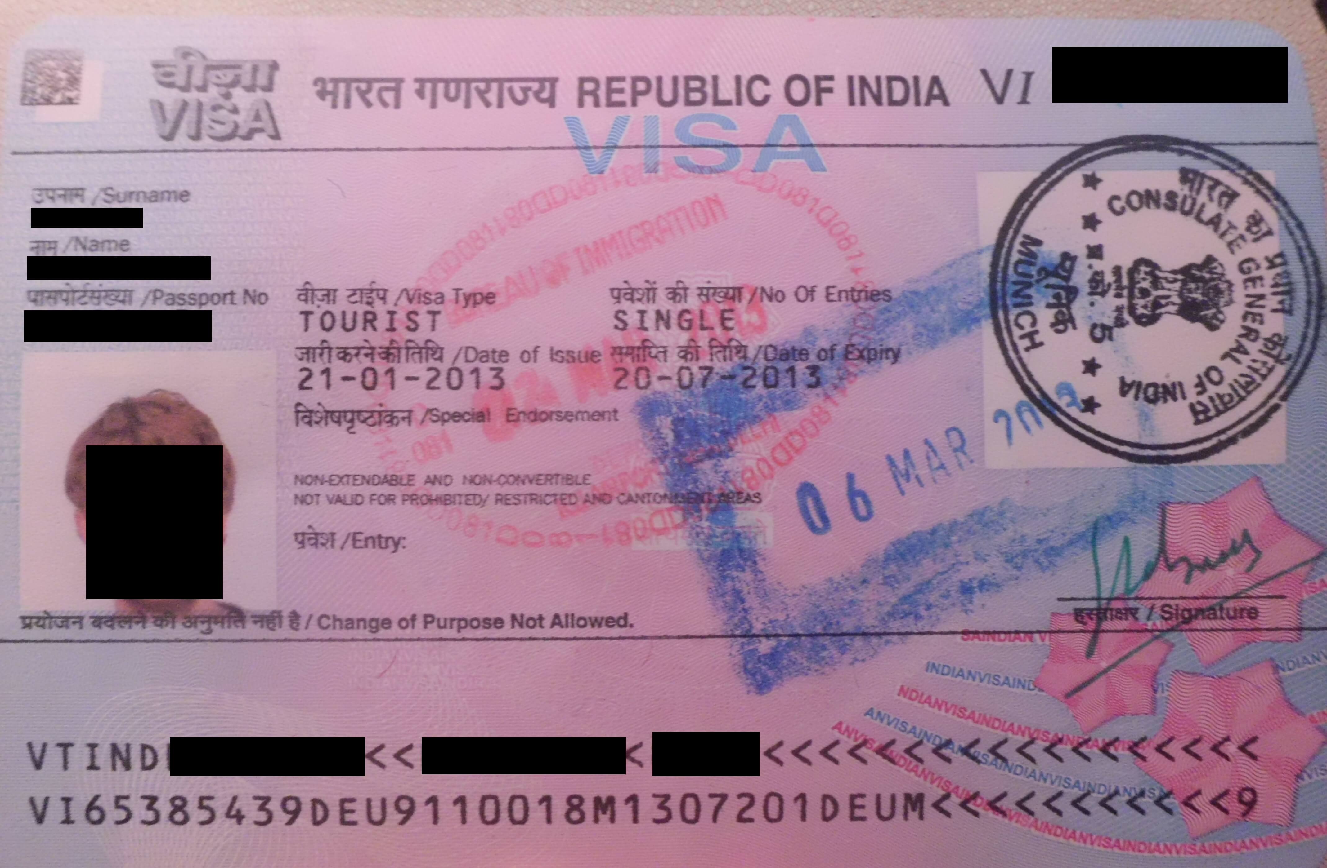 visa india on arrival