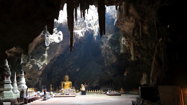 Temple in a cave
