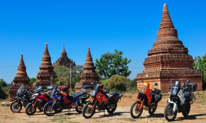 Myanmar border on two wheels