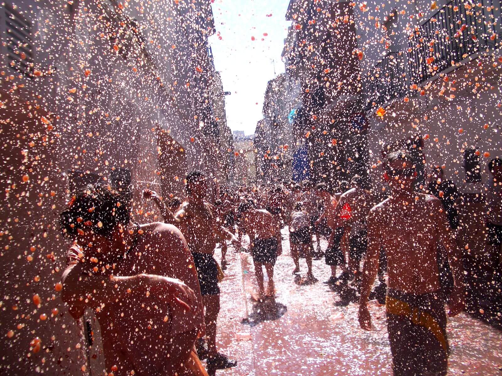 La Tomatina Festival, Spain 