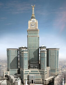 Makkah Clock Royal Tower - tallest structures in the world