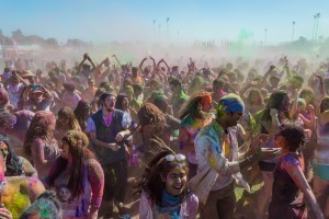 This Holi Splash Colors In The Hills Of India