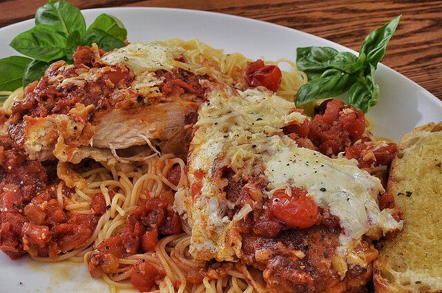 Chicken Parmesan - Italy