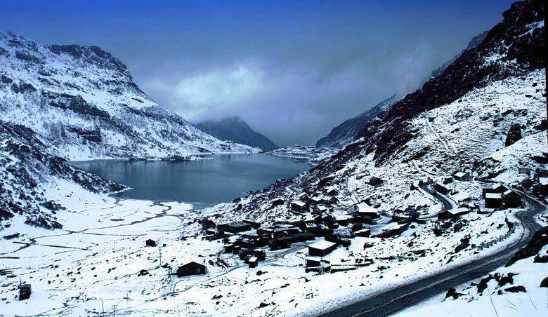 A view of Tsogmo lake