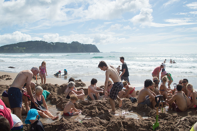 Hot Water Beach – New Zealand