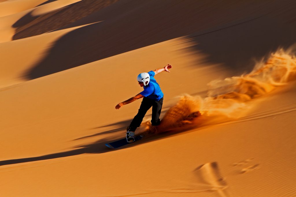 Sandboarding - Dubai