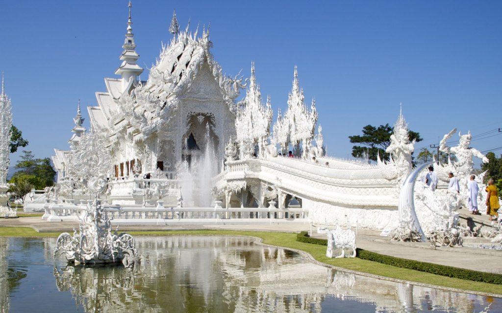 Wat Rong Khun, The White Temple in Thailand