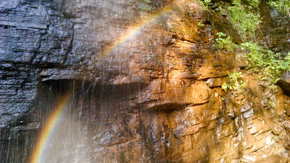 Rainbow - Hebbe Falls