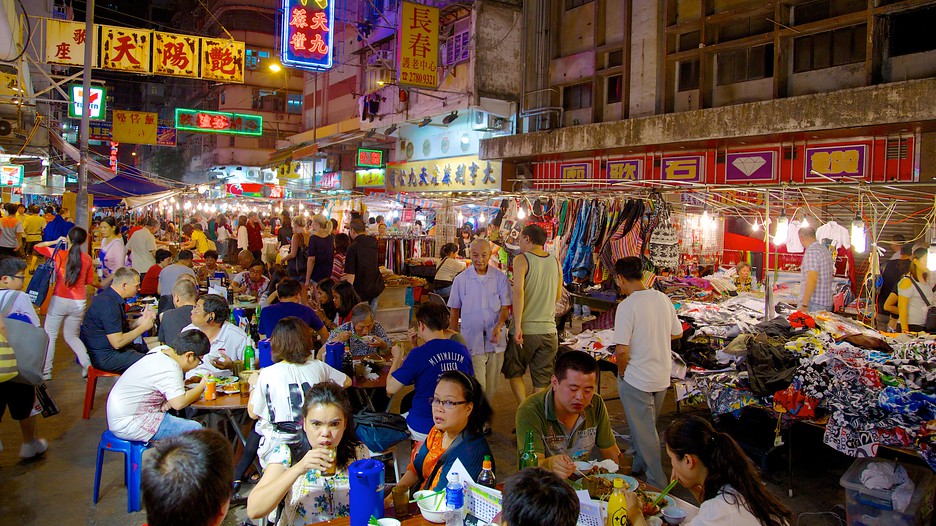 Temple Street Night Market, Kowloon
