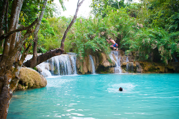 Bathe in waterfalls - Koh Samui