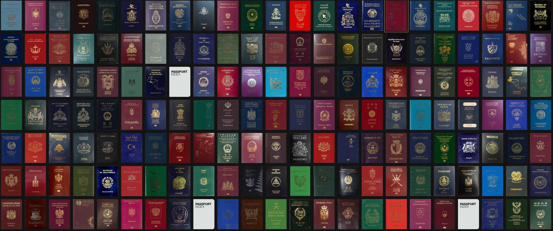 The Surprising Reasons Why Passport Only Come in Four Colours