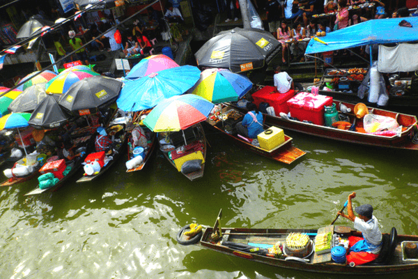 Amphawa Floating Market, Bangkok