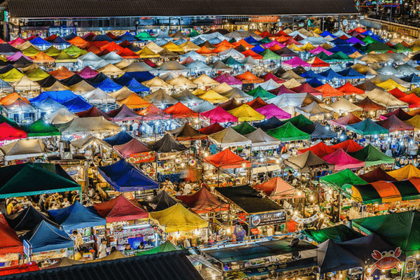 Night Market in Bangkok