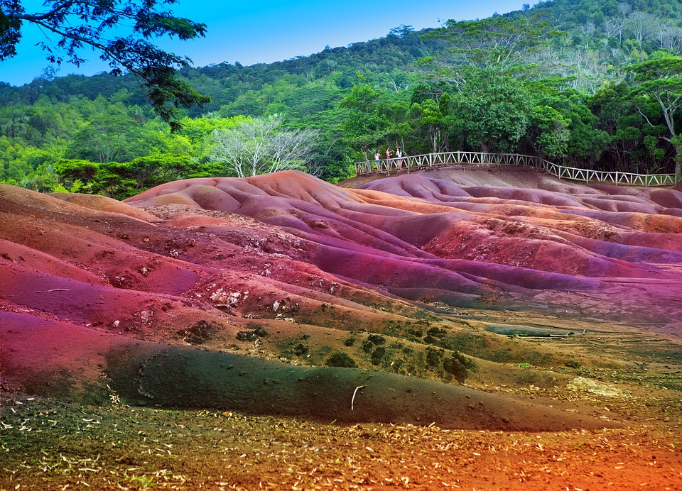 Chamarel - Seven Coloured Earth