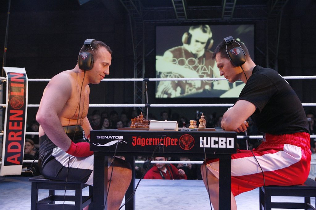 Chess boxing: a sport of two extremes