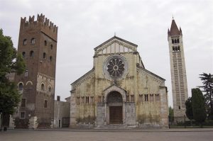 The San Zeno Church, Italy
