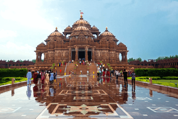 Akshardham Temple, Magic Of Golden Triangle Circuit in India
