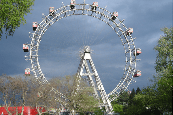 Prater Park and the Giant Ferris, Vienna