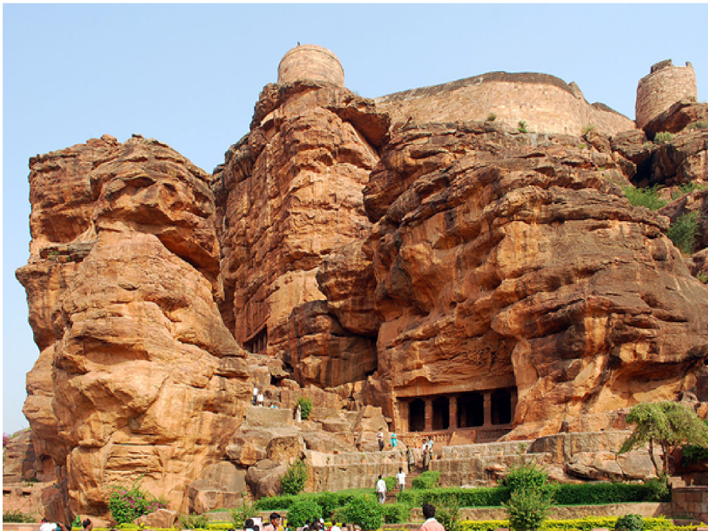 TheBadami Caves, Karnataka - couple friendly places