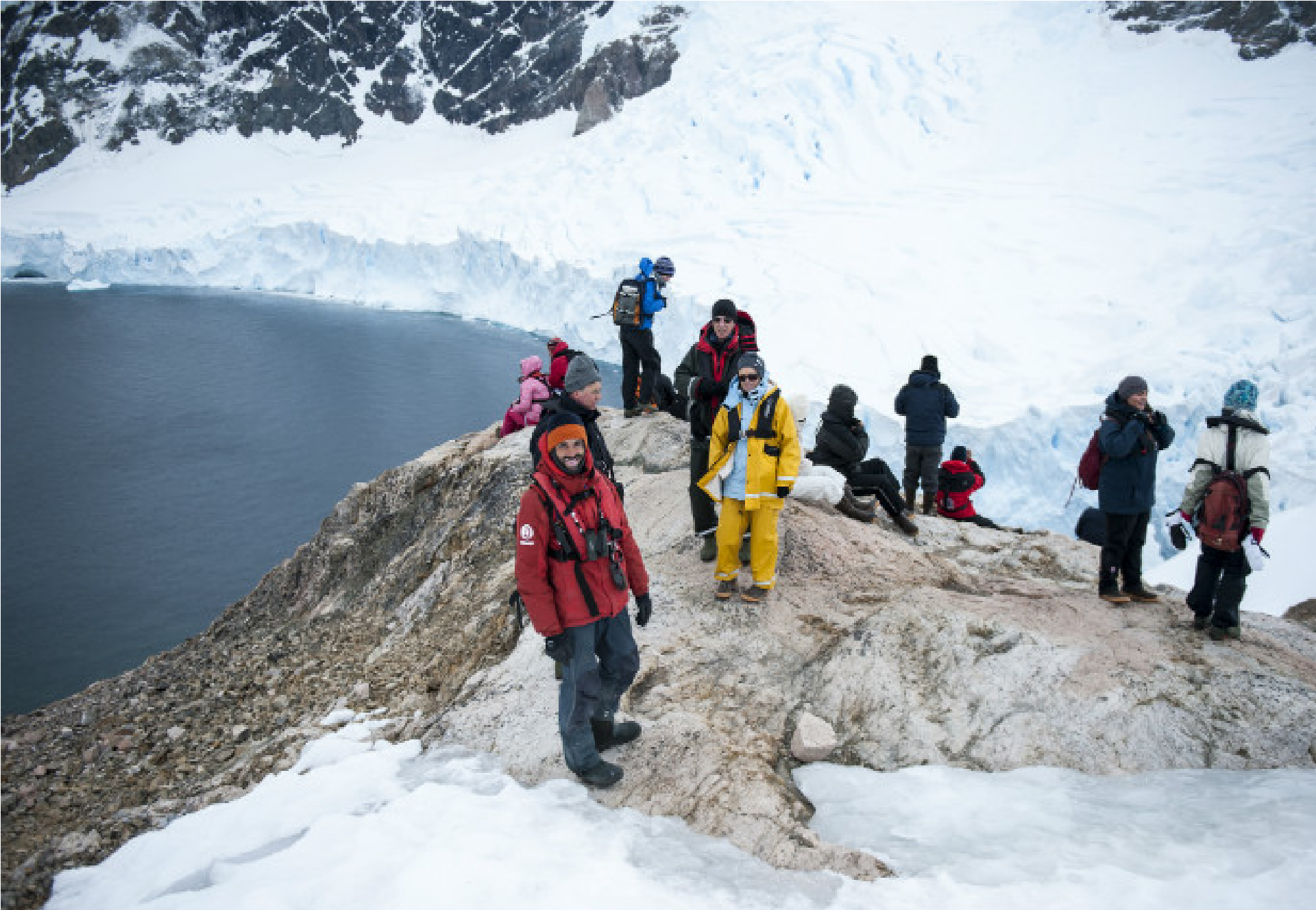 Hiking at the Shackleton Route