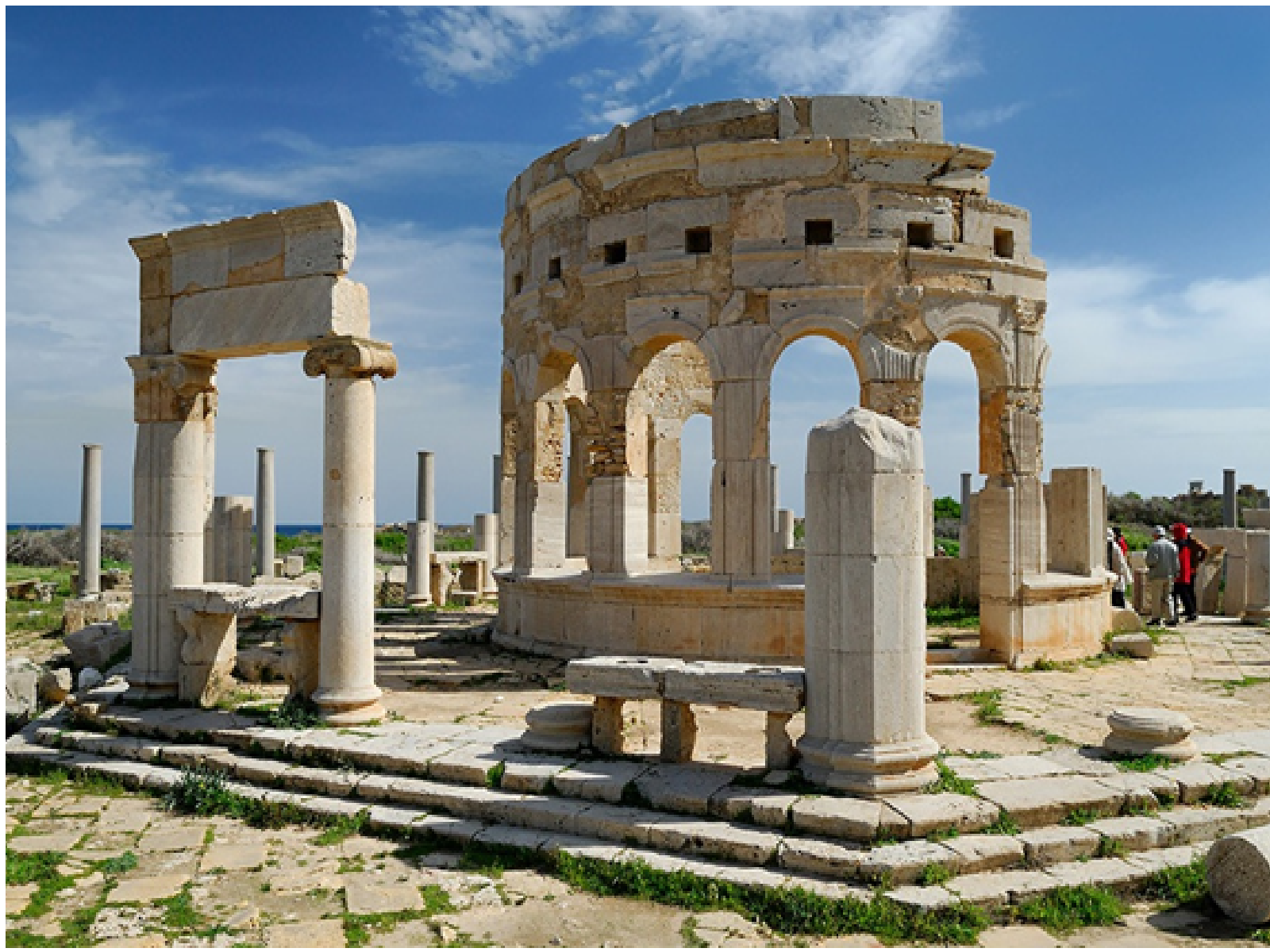 The Ruins of Leptis Magna, Libya