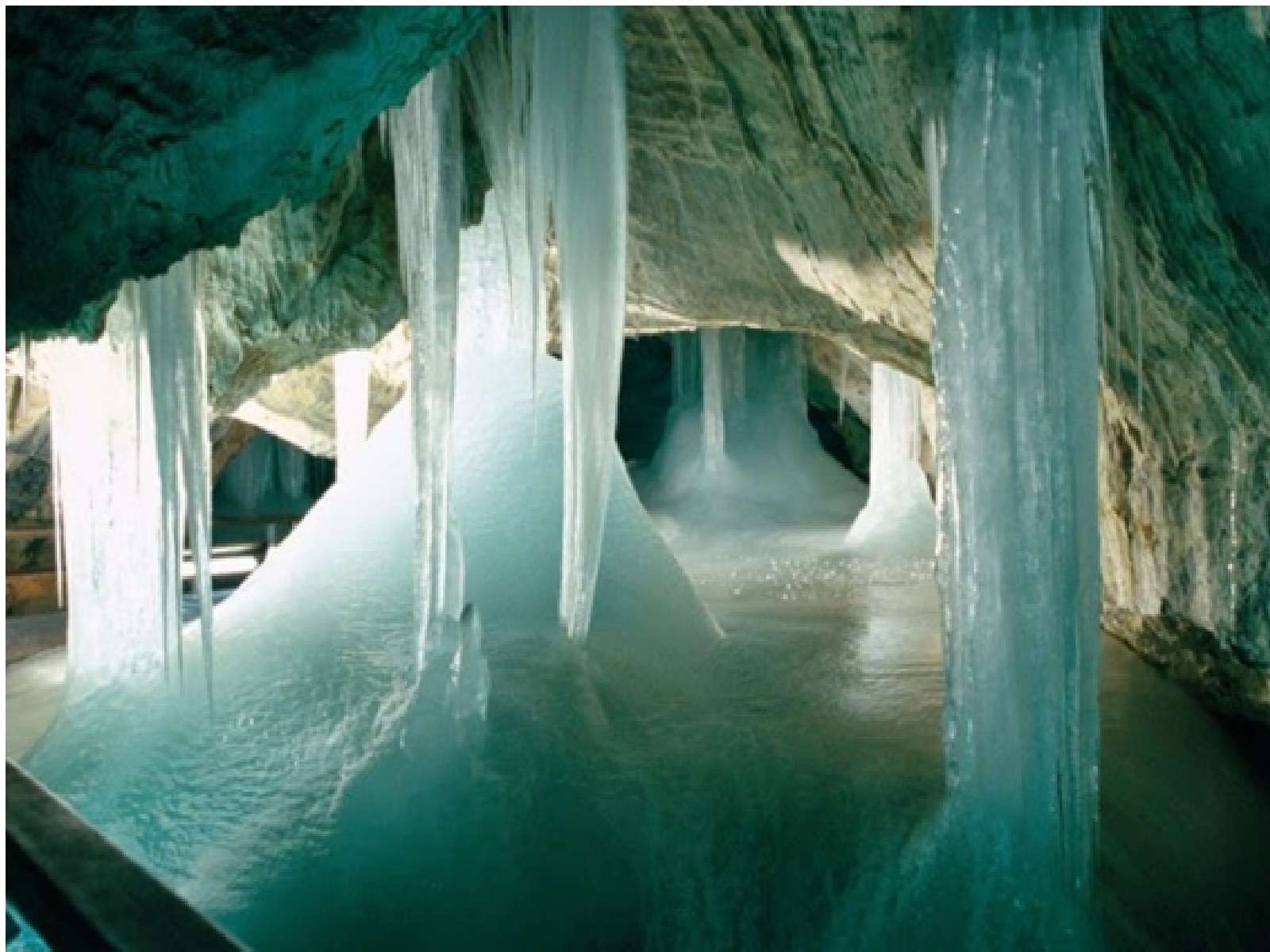The Dobsina Ice Cave, Slovakia
