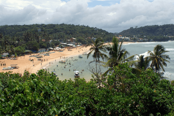 Unawatuna Beach, Sri Lanka