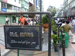 M G Marg Gangtok - Shopping in North East India