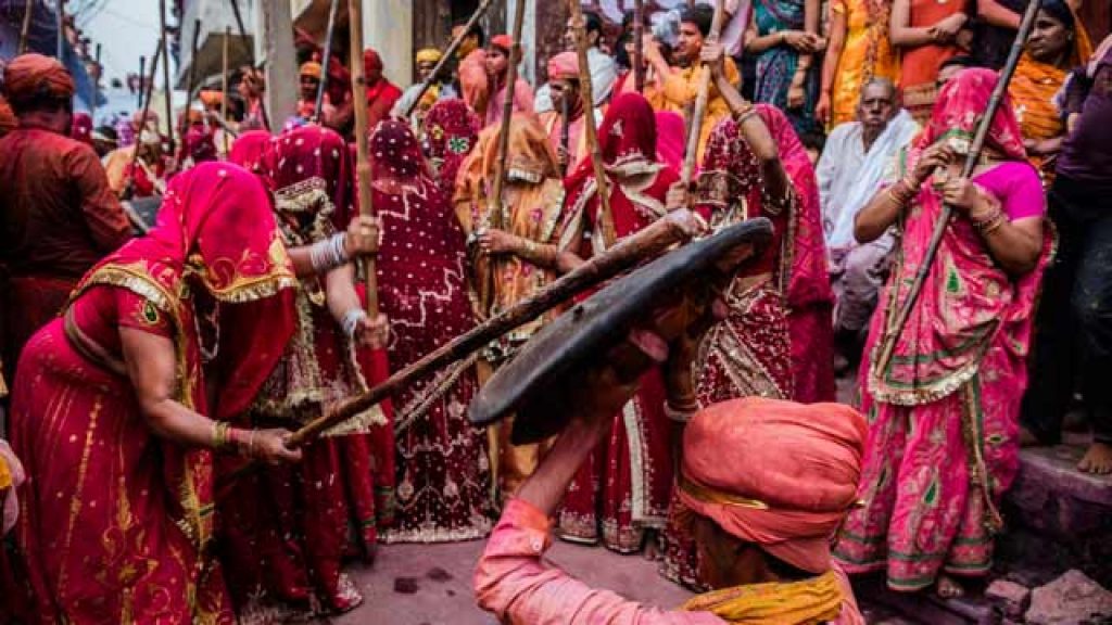 Lathmar Holi Uttar Pradesh Holi Celebrations