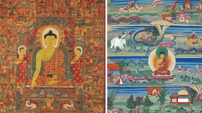 Buddhists Painting and Sculptures-shopping in Bhutan