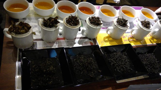 Tea market G clef- shopping in Japan