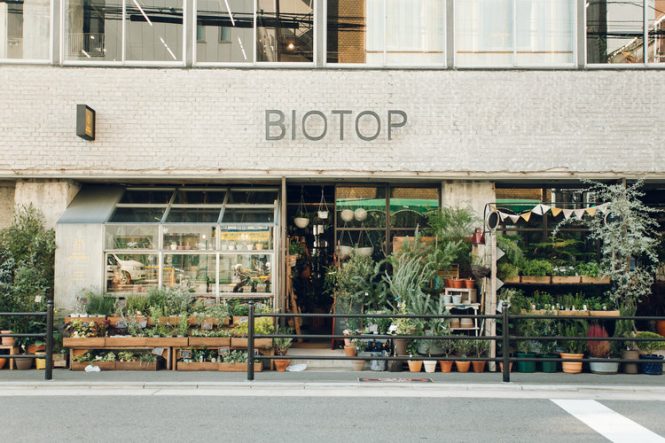 Biotop- shopping in Japan