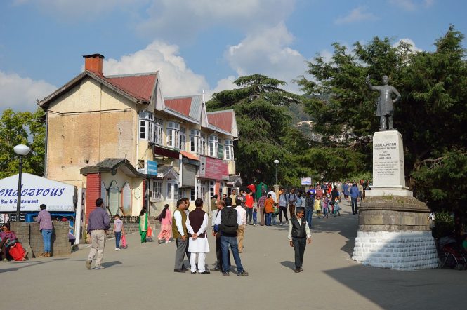 The scandal point- places to see in Shimla