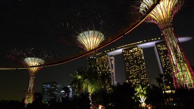 Gardens by the bay - Romantic places in Singapore