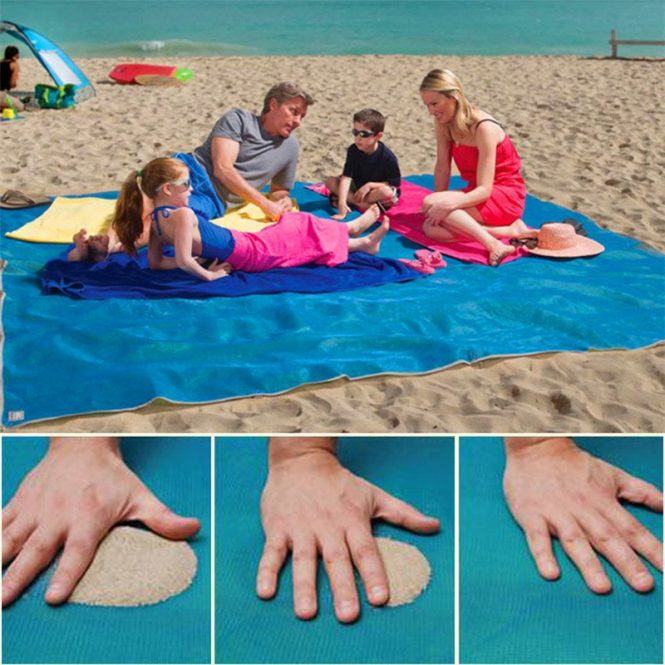 Sand-proof Beach Mat - Travel gadgets