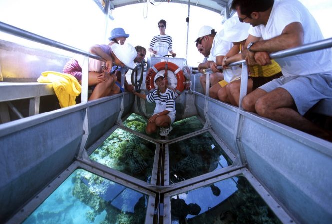 Glass Bottom Boat Ride - Bali Adventure