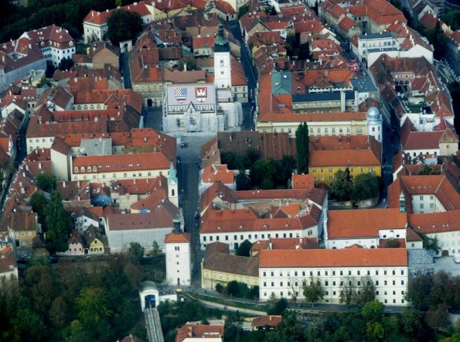 Zagreb's Gornji Grad- places to visit in Croatia