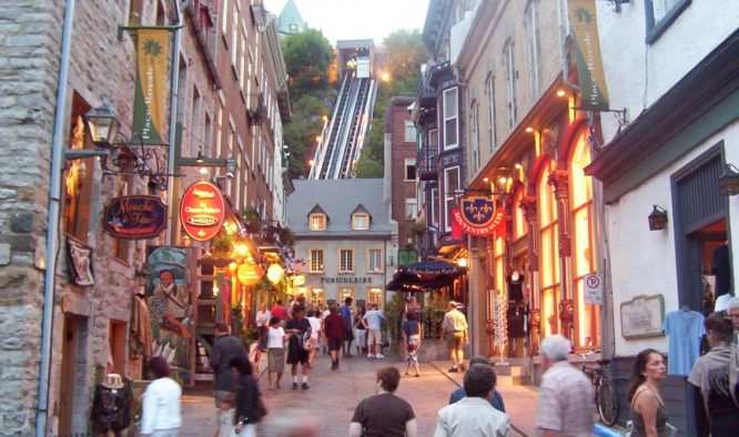 Old Quebec City- Canada shopping