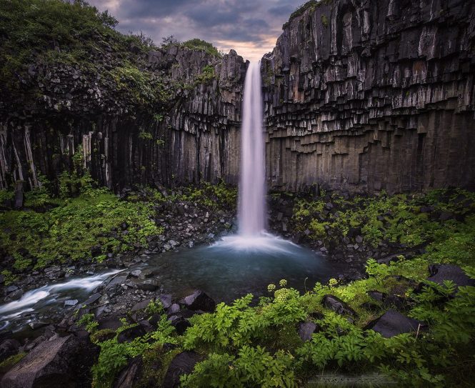 Svartifoss Waterfall- things to do in Iceland