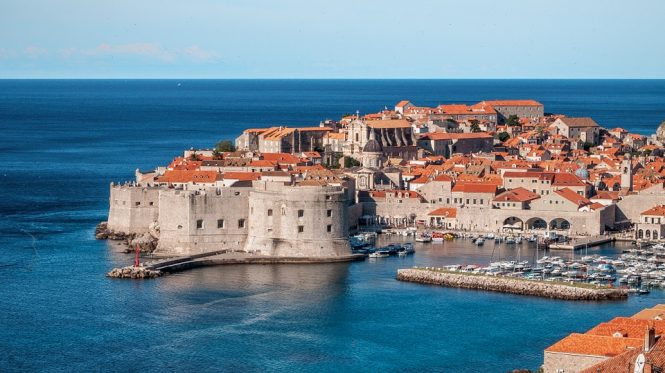 Dubrovnik's Old Town Walls- places to visit in Croatia