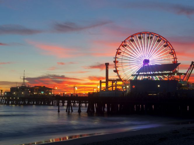 Santa monica- places to visit in West Coast USA