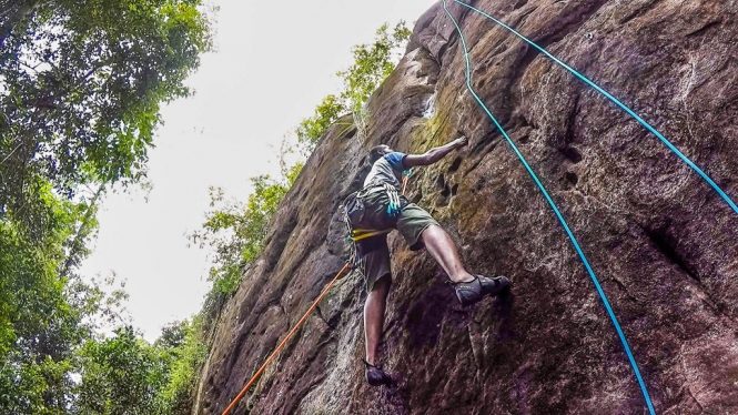 Rock Climbing - Srilankan adventures