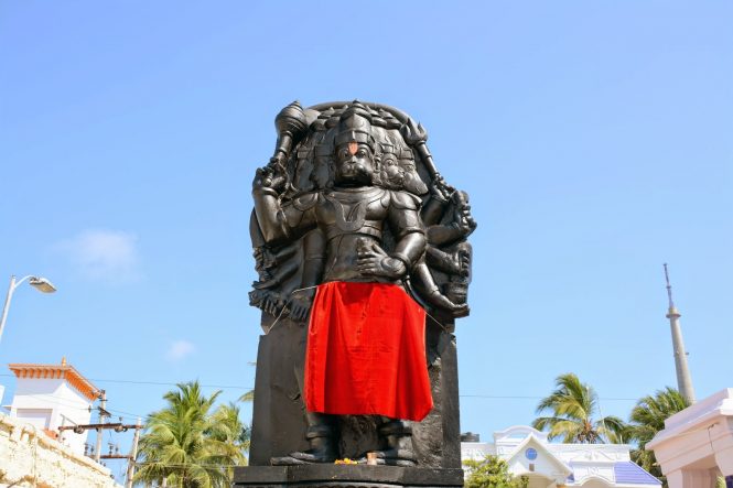 Panchmukhi Hanuman Temple-Rameshwaram