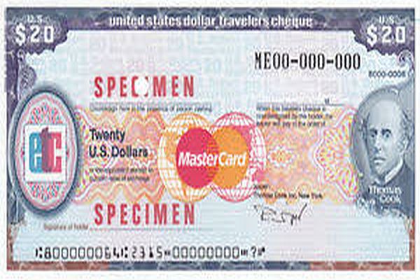 travellers cheques
