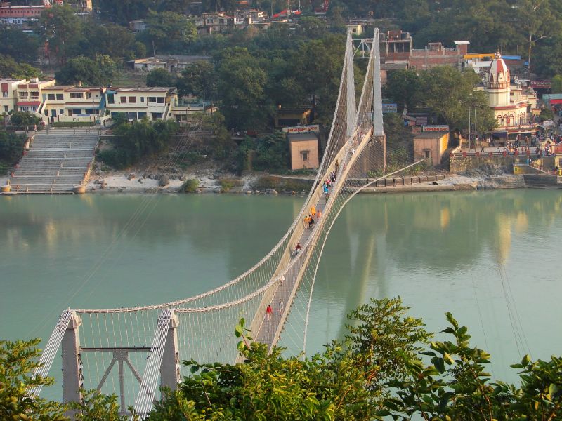 Lakshman Jhula and Ram Jhula