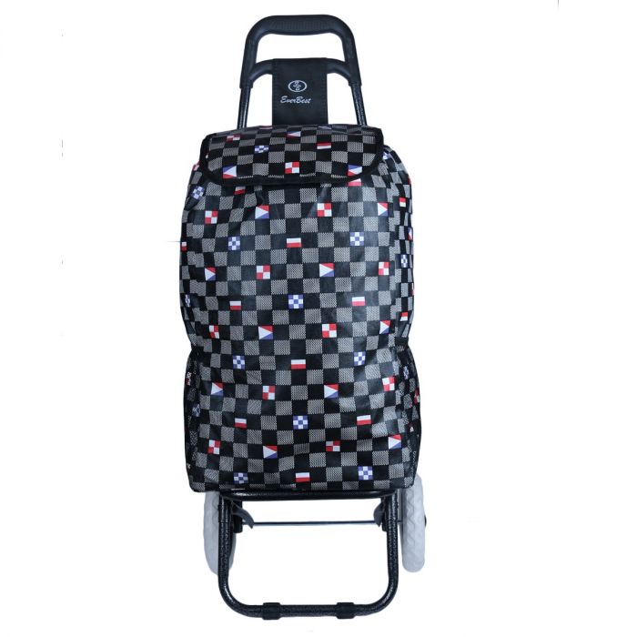 Foldable Shopping Trolley Bag - Senior Citizen Travel Accessories