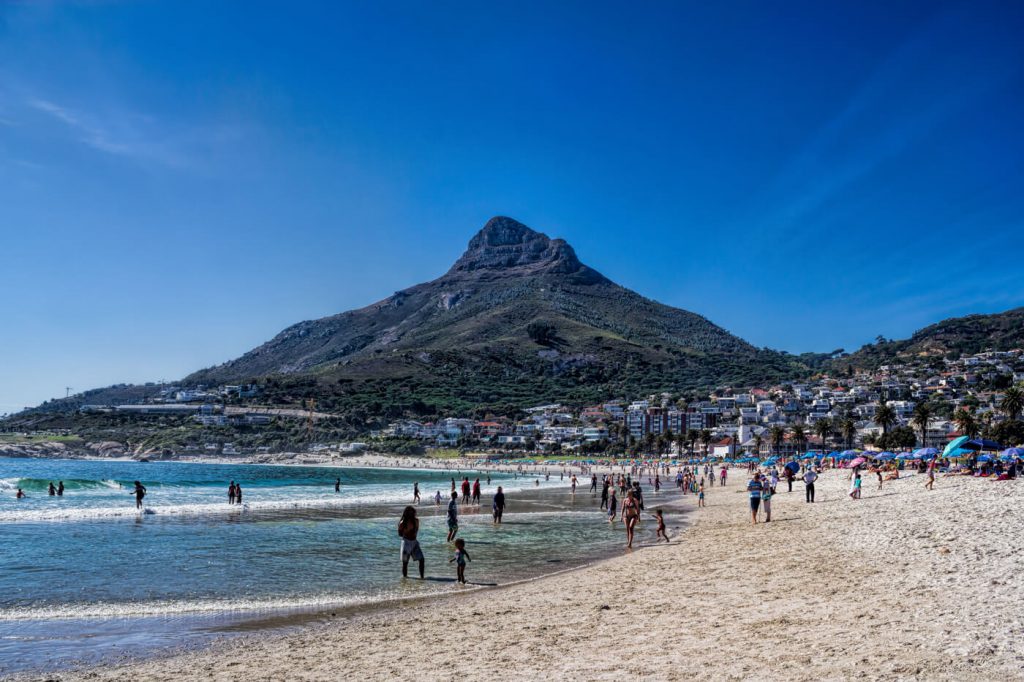 Beach in South Africa