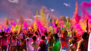 celebrate holi in Rajasthan